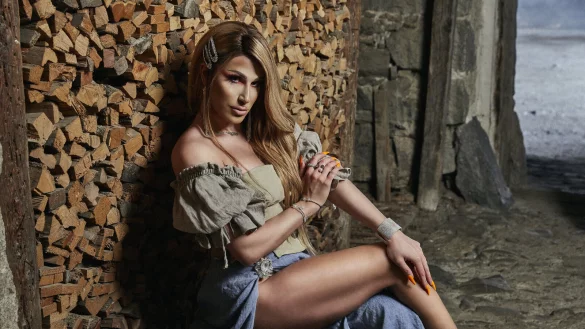 Die Paderborner Dragqueen Yonc&eacute; Banks ist strahlende Siegerin der TV-Show. - &copy; ProSieben/Benjamin Kis