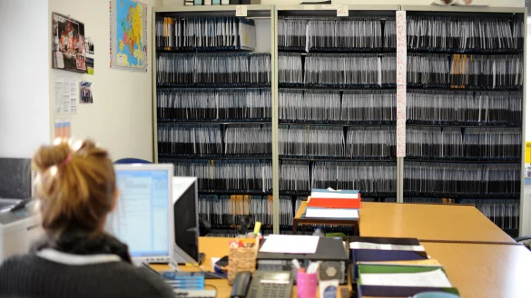 Blick in die Verwaltung: Das Beamtentum bietet auch Vorteile. - &copy; picture alliance/dpa/dpa-Zentralbild