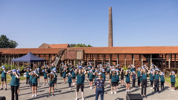 Beim internationalen Museumstag im vergangenen Jahr hat die Tanzschule "Flow Studios" Lage im Ziegeleimuseum mitgemacht. - &copy; LWL-Museen f&uuml;r Industriekultur/Philipp Harms