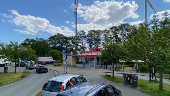 Die Autobahnrastst&auml;tte G&uuml;tersloh-S&uuml;d ist vom ADAC getestet worden. Das Ergebnis ist ern&uuml;chternd. - &copy; Christian Br&ouml;der