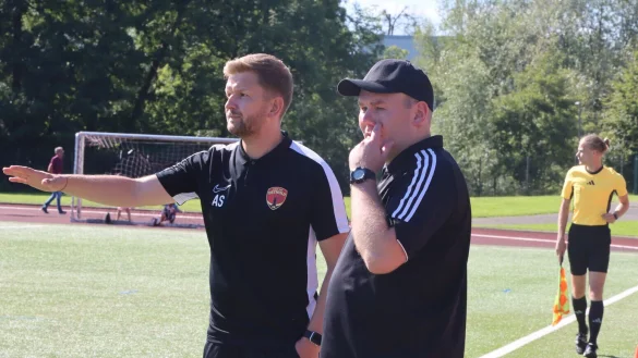 Andre Schröder (links) und Markus Rüschenpöhler geben beim Post-TSV Detmold die Richtung vor. - © Sebastian Lucas