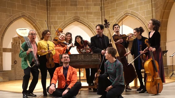 Am Tag des offenen Denkmals am Sonntag, 8. September, k&ouml;nnen Besucher im Weserrenaissance-Museum Schloss Brake "Walking Concerts" des Ensembles Boulevard Baroque um 11 und 15 Uhr erleben. Der Eintritt ist frei, auch f&uuml;r die Dauerausstellung. - &copy; Boulevard Baroque