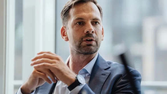 Marc L&uuml;rbke (47) sitzt seit 2012 f&uuml;r die FDP im Landtag. Der Paderborner ist Vize-Fraktionschef und Innenexperte der FDP. - &copy; FDP/L&uuml;rbke