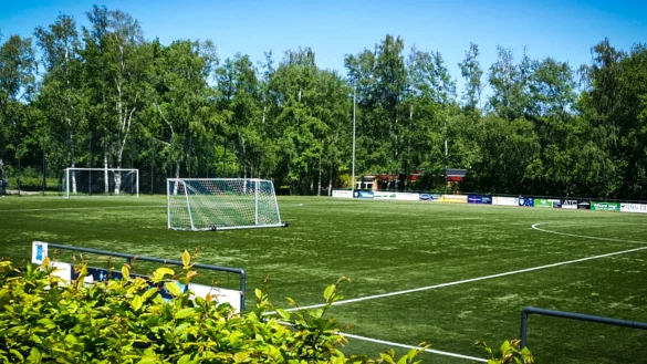Der Kunstrasen in Jerxen-Orbke ist 13 Jahre lang stark beansprucht worden. Im kommenden Sommer soll der Belag deshalb erneuert werden. - &copy; Raphael Bartling