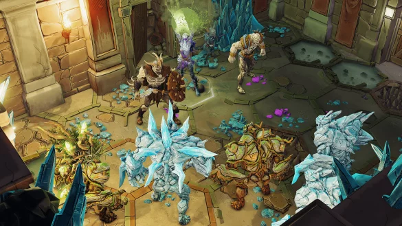 Das Spielfeld und die Charaktere der Konsolenversion des bei Fans beliebten Brettspiels sind detailliert gestaltet. - &copy; Twin Sails Interactive