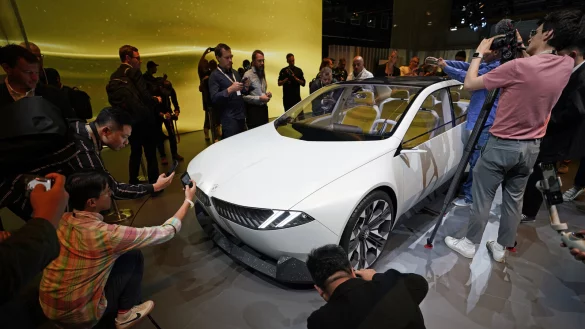 Auf der IAA Mobility stellen neben altbekannten wie BMW auch Hersteller aus China aus. - &copy; UWE LEIN