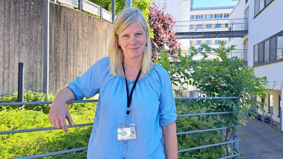Anja Rethmeier-Hanke ist für die Mitarbeiterbefragung im Klinikum zuständig. Sie hofft auf eine Beteiligung von 51 Prozent - mindestens. - © Carolin Brokmann-Förster