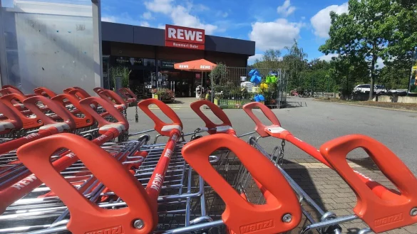 In diesem Supermarkt Am Piepenbrink eskalierte die Situation schlie&szlig;lich am Dienstagabend. - &copy; David Schellenberg