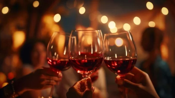 Hoch die Gl&auml;ser: Der Weinmarkt in Bielefeld steht vor der T&uuml;r. - &copy; Symbolbild: Pixabay