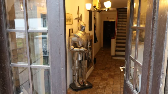 Blick ins denkmalgesch&uuml;tzte Haus von Daniel Wahren an der Meierstra&szlig;e 14. - &copy; Alexandra Schaller