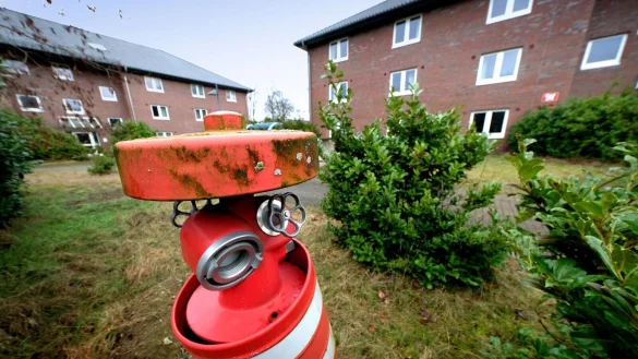 In der ehemaligen Princess-Royal-Kaserne in G&uuml;tersloh sollen ab November Gefl&uuml;chtete untergebracht werden. - &copy; Andreas Fr&uuml;cht