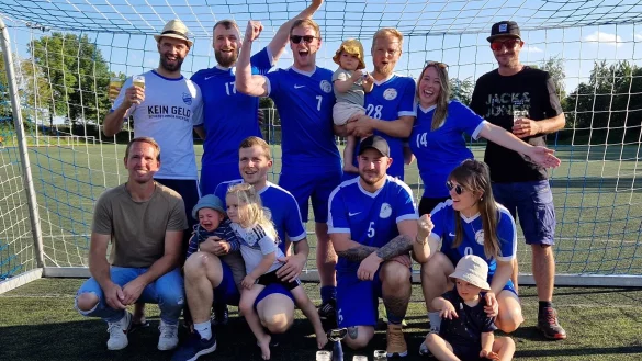 Die "Lachse auf Achse" durften beim Kirchheider Dreikampf wieder jubeln. - &copy; TSV Kirchheide