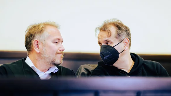 Wilfried W. (r.) steht erneut vor Gericht. - &copy; BESIM MAZHIQI