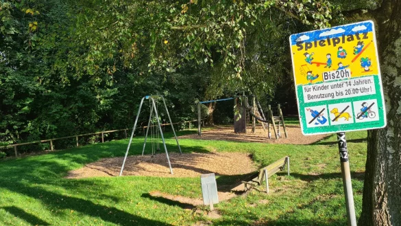 Auf dem Spielplatz am Stucken fehlen laut Anwohnern Angebote für die ganz Kleinen. - © Nadine Uphoff