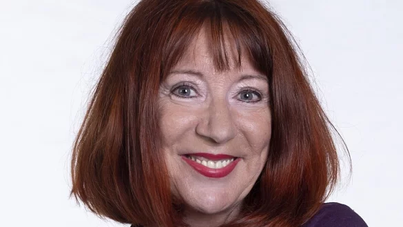 Die Kabarettistin Simone Fleck gastiert demn&auml;chst im Ziegeleimuseum Lage. - &copy; Sibylle Ostermann