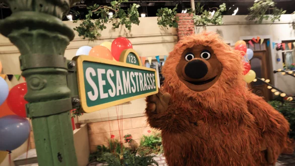 Die Sesamstra&szlig;e feiert am 8. Januar ihren 50. Geburtstag. Samson gilt als Kultfigur der Sesamstra&szlig;e. - &copy; Christian Charisius/dpa