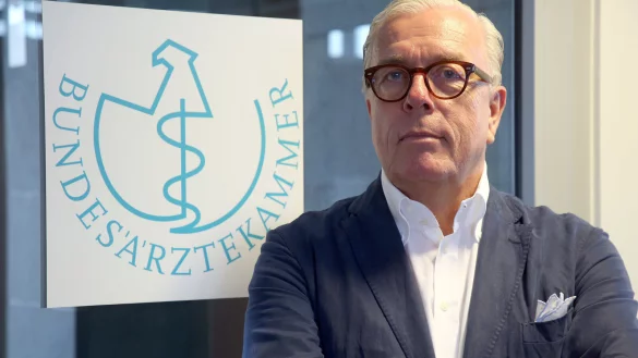 Klaus Reinhardt, Präsident der Bundesärztekammer. - © Wolfgang Kumm