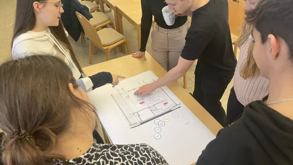 Reger Austausch beim zweiten Workshoptag des Projektes IQ L&uuml;gde. - &copy; SOS-Kinderdorf Lippe