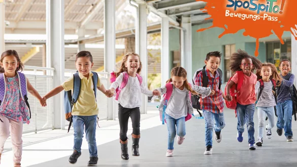 Die Aktion Spospito will Grundschulkinder zu mehr Bewegung motivieren. - © monkeybusiness/Depositphotos/Spospito