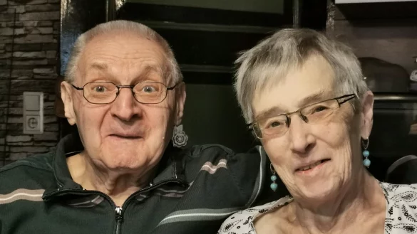 Feiern ihre diamantene Hochzeit: Helmut und Gertraude Mehrwald aus B&ouml;singfeld. - &copy; Sylvia Frevert