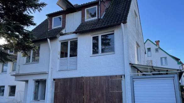 Das ehemalige Werkstattgebäude soll umgenutzt werden. - © LZ