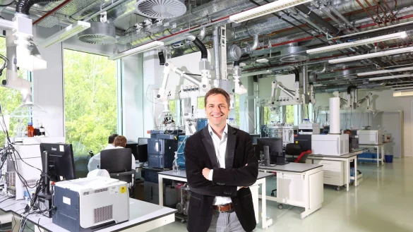 Professor Thomas Hankemeier forscht in Leiden. Er lehrt an der Universit&auml;t und hat zwei Unternehmen gegr&uuml;ndet - eines hat den nationalen Innovationspreis der Niederlande gewonnen. - &copy; Fotorechte: Thomas Hankemeier