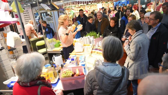 Die Verbrauchermesse "Haus-Garten-Touristik-Hochzeit-Gesund+Fit" steht in diesem Januar wieder in den Salzufler Messehallen an. - &copy; Nicole Ellerbrake