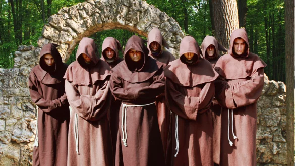 THE GREGORIAN VOICES &ndash; &bdquo;Gregorianik meets Pop &ndash; vom Mittelalter bis heute&ldquo; geben ein Konzert in der Ev. Kirche in Horn-Bad Meinberg. - &copy; Thomas Pfeiffer