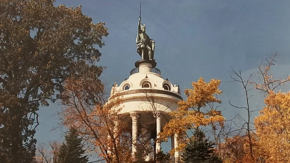 Das Hermannsdenkmal im US-amerikanischen New Ulm. - &copy; Lippisches Landesmuseum