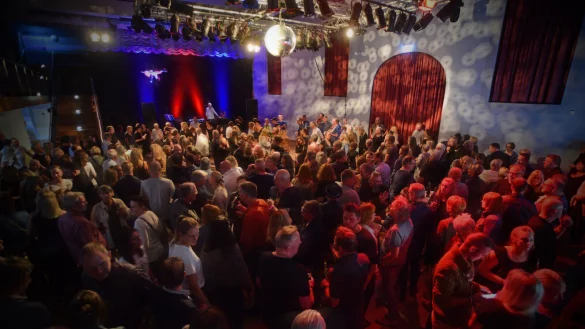 Bei der Hunky Dory Revival Party in Detmold herrscht gute Stimmung. - &copy; Nicole Ellerbrake