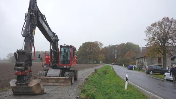 B&uuml;rgerradwege - hier einer zwischen Wehren und Br&uuml;ntrup - baut der Verein &bdquo;L&auml;ndlicher Raum aktiv" sehr professionell. - &copy; Michaela Wei&szlig;e