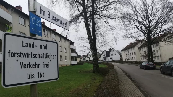 Im Busewinkel sollen bereits in diesem Jahr die Bagger f&uuml;r die Stra&szlig;en- und Kanalsanierung rollen. - &copy; Sylvia Frevert