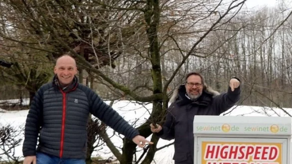 Markus Marcinczyk (links) und Jörg Schwichtenberg sind die Vorsitzenden des Kompetenzteams. - © Zukunft Extertal