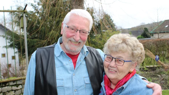 Karen und J&uuml;rgen Tank feiern heute Diamantene. - &copy; Sandra Castrup