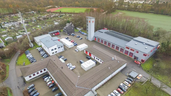 Die Leitstelle in Lemgo ist abgeschottet &ndash; es gilt ein Betretungsverbot f&uuml;r alle, die nicht dort arbeiten. - &copy; Kreis Lippe,Kreis Lippe