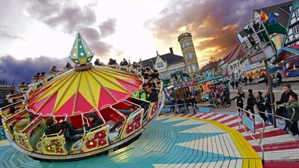 Auf dem Horner Kläschen-Markt geht es rund. - © Nicole Ellerbrake