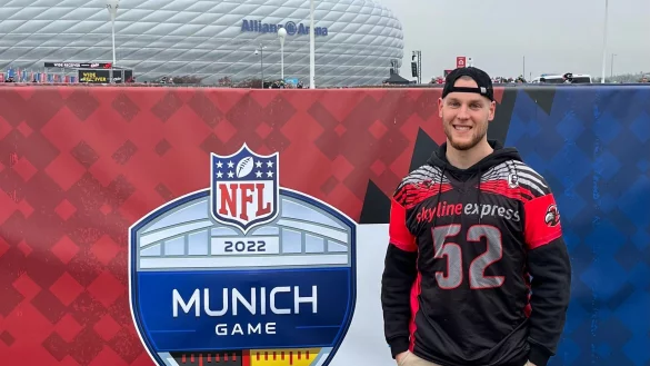 Marvin Scholten hat Karten f&uuml;r das erste NFL-Spiel in Deutschland bekommen. - &copy; Marvin Scholten