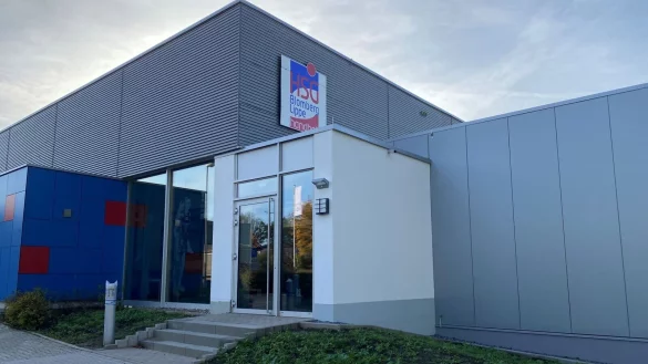 Sporthalle Ulmenallee - die Heimspielst&auml;tte der HSG Blomberg-Lippe. - &copy; Sebastian Lucas