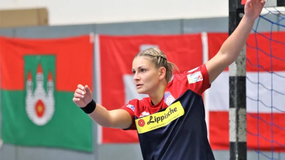 Hat mit der Schweiz Historisches geschafft: Lisa Frey von der HSG Blomberg-Lippe. Foto: Oliver K&ouml;nig - &copy; Oliver K&ouml;nig
