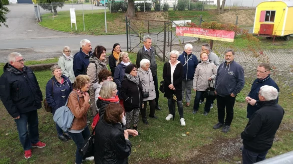 Bei ihrem Besuch bei den Lemgoer Freundinnen und Freunden schaute die Stendaler Partnerschaftsgesellschaft auch beim Kulturstellwerk Nordlippe vorbei. - &copy; Partnerschaftsgesellschaft Stendal