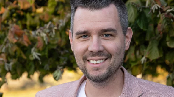 Pascal Hinder ist neuer Ortsbürgermeister in Vahlhausen. - © Lisa-Marie Reineke