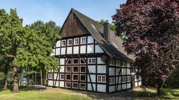 Der Krachthof in Hummersen: Hier sieht man regionaltypische l&auml;ndliche Bausubstanz. Auch die kann gef&ouml;rdert werden. - &copy; Michael Reimer