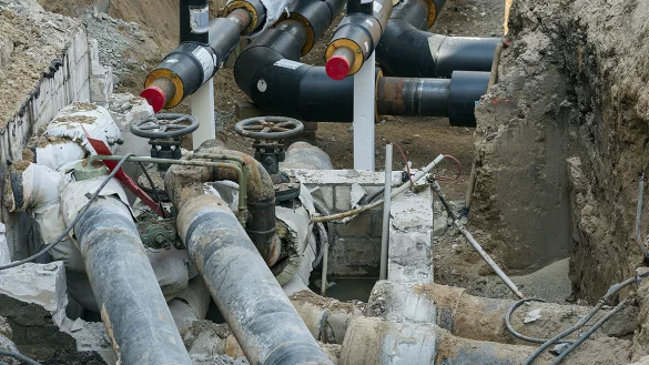 Die Stadtwerke Lemgo setzen auf Fernw&auml;rme. Unter anderem damit soll k&uuml;nftig auch vermehrt in Neubaugebieten in D&ouml;rentrup geheizt werden. - &copy; Michael Reimer/Stadtwerke Lemgo