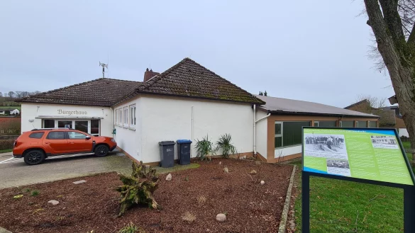 Im B&uuml;rgerhaus in Sonneborn stehen Arbeiten an. - &copy; Nadine Uphoff