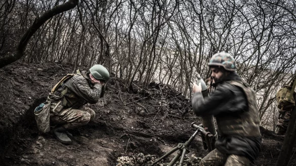 Die Lage f&uuml;r die ukrainischen Soldaten an der Front wird immer schwieriger. - &copy; Andy Spyra
