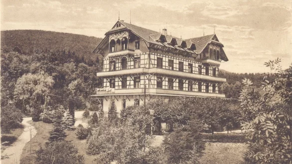 Das DRK-Heim Johannaberg in Berlebeck. - &copy; Stadtarchiv Detmold