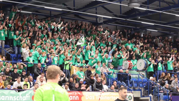 Keeper Marcel Zimmer und Zalem &Ouml;zmen vom Post-TSV Detmold werden von der "Gr&uuml;nen Wand" beobachtet. - &copy; paul cohen