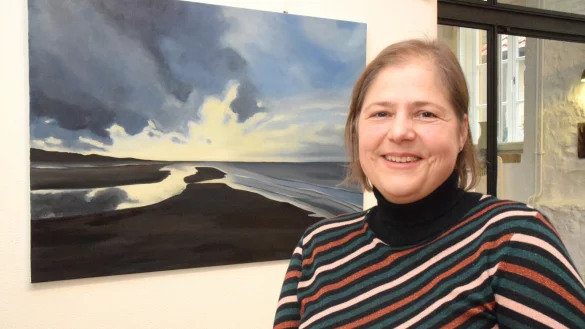 Die Arbeiten von Sandra Brand sind im B&uuml;rgerhaus an der T&ouml;nsbergstra&szlig;e 3 noch bis zum 24. M&auml;rz jeweils zu den &Ouml;ffnungszeiten zu sehen. - &copy; Karin Prignitz