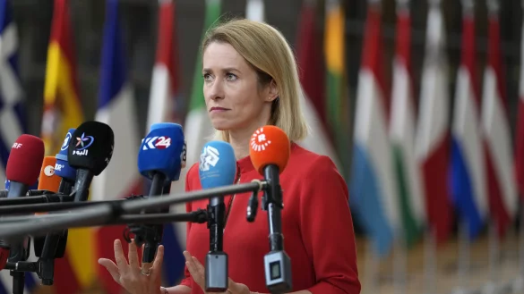 Kaja Kallas wurde durch die russische Regierung zur Fahndung ausgeschrieben. - © dpa