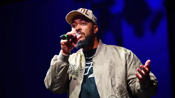 Sem Eisinger begeisterte in Bad Meinberg. - &copy; Nicole Ellerbrake